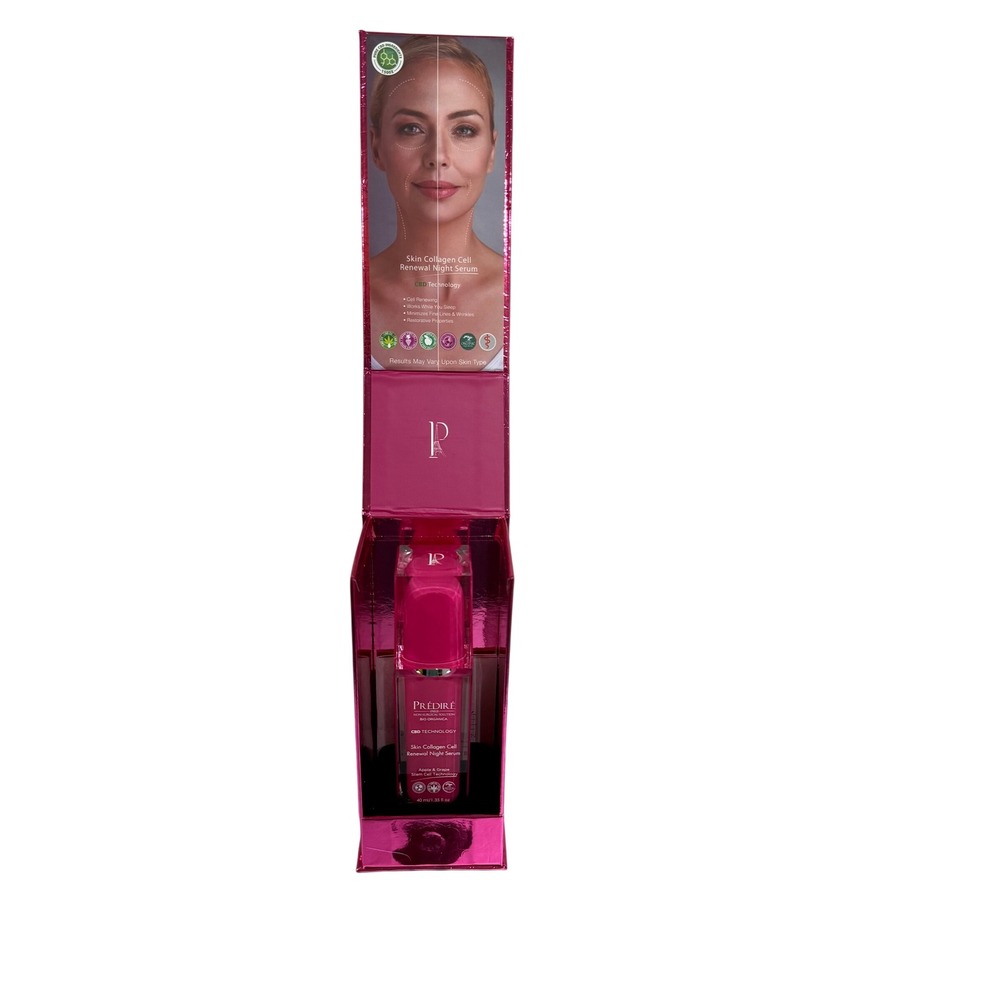 Predire Paris Skin Collagen Cell Renewal Night Serum CBD Technology 40ml 1.35oz